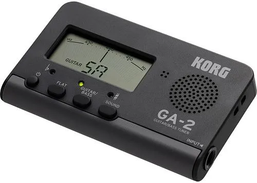 Korg GA-2 Тюнер цифровой для гитары/бас-гитары.